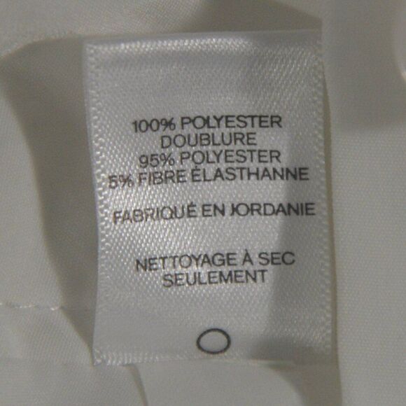 Express White High Waisted Shorts with Front Tie Belt Size 2 - Picture 4 of 5